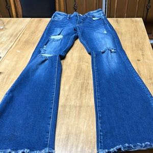 Kancan mid-rise flare